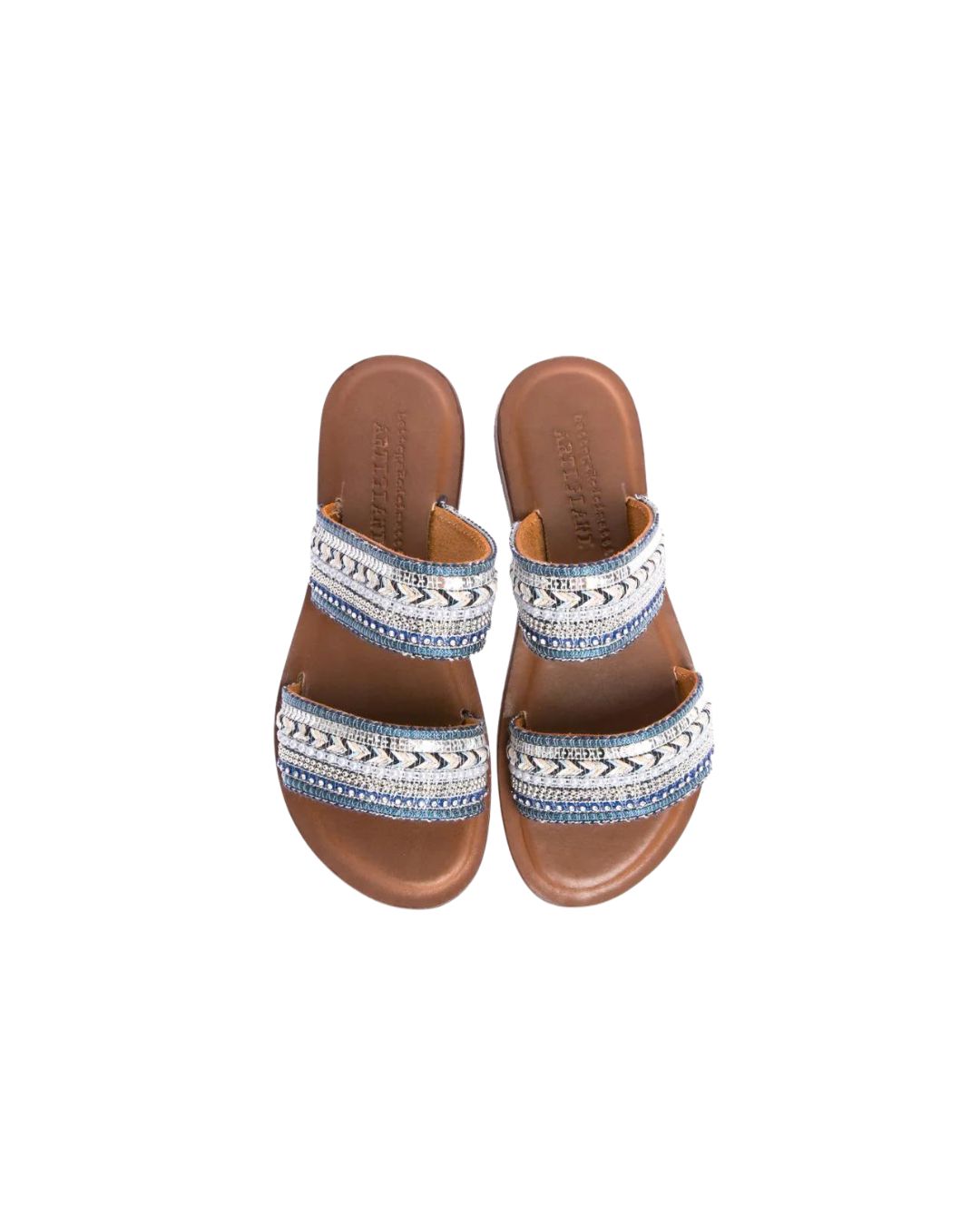 Polignano Lurex Celeste