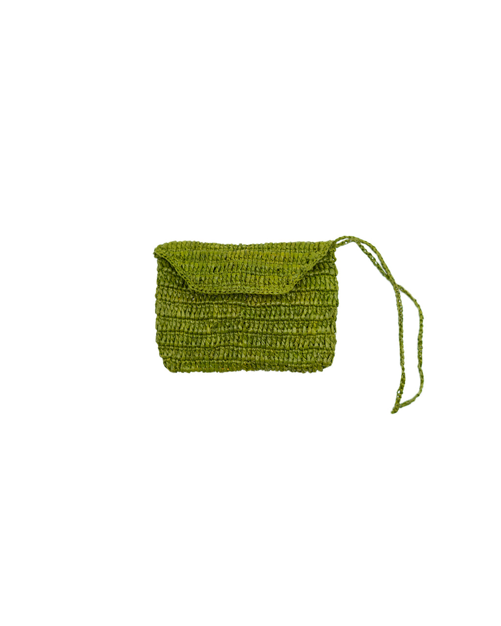 Clutch in Rafia