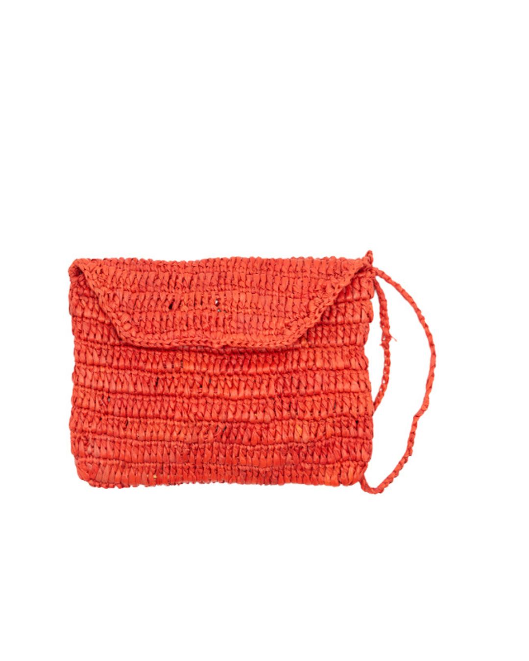 Clutch in Rafia